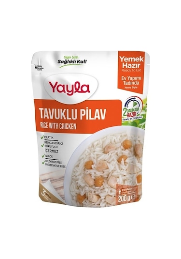 Yayla Tavuklu Pirinç Pilavı 200 G