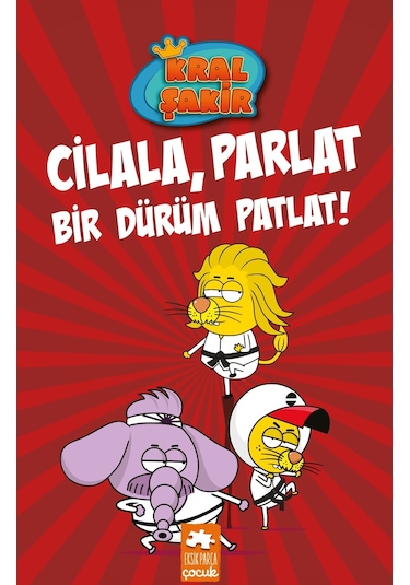 Kral Şakir 13 - Cilala Parlat Bir Dürüm Patlat! - Varol Yaşaroğlu - Eksik Parça