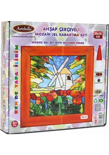 Mg-05 Artebella Jel Mozaik Kabartma Seti 20x20 Cm