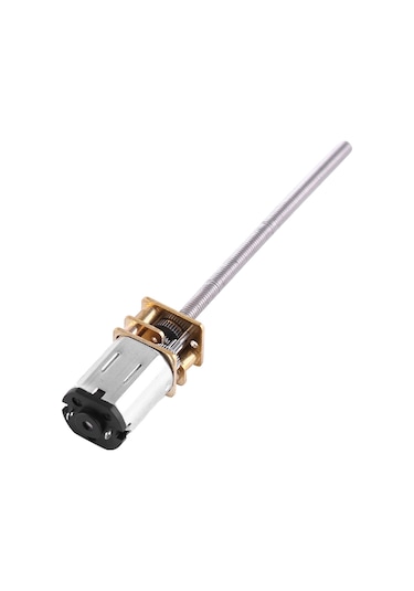 Lemestar 6v 150rpm Yüksek Torklu Tam Metal Dişli M3 55mm N20 Azaltıcı Motor