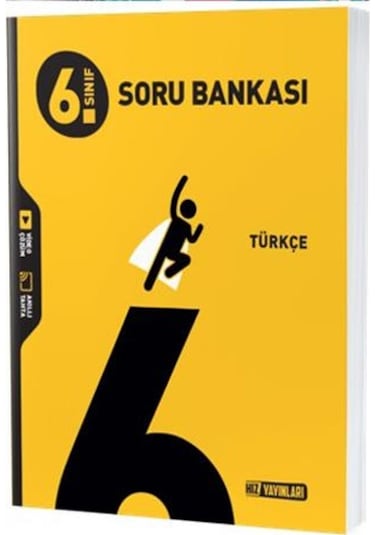 6.Sınıf Türkçe Soru Bankası- Hız Yayınları
