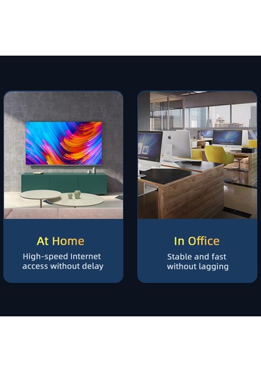 Essager  1000 Mbps Cat6 Ethernet Kablosu 15 Metre - Yuvarlak Tel Round Wire