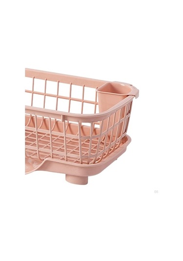 Pazly Moda Mavi Sepet Kase Kurutmalık, Bulaşıklık Rafı, Lavabo Üstü Tabaklık Mavi