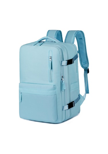Sırtçantası Kadın Büyük Kapasiteli Çok Fonksiyonlu Sırtçantası Işık Mavi