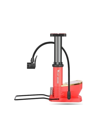 140psı Ayak Bisiklet Lastiği Pompası Barometreli Taşınabilir Dağ Bisikleti Şişirme Aleti Dr