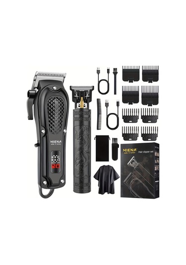 Hıena 2 Parça Erkek Saç Kesme Makinesi Ve Sakal Düzeltici Seti