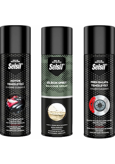 Motor Temizleme Silikon Fren Balata Spreyi 500 ML