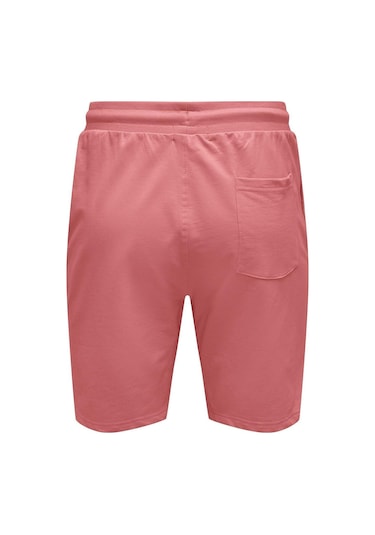 Only & Sons Erkek Onsneıl Belden Bağlamalı Pamuk Şort 22015623 Gül Kurusu Gülkurusu