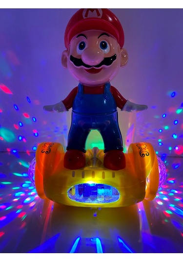Super Marıo Işıklı Müzikli Dans Eden Sevimli Karakter Oyuncak