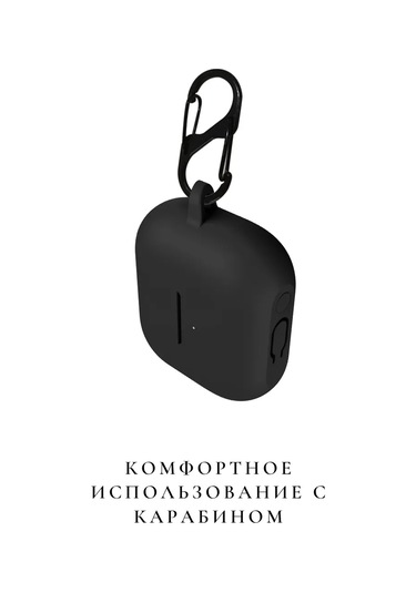 Casetime Samsung Uyumlu Galaxy Buds 3 / 3 Pro Kılıfı 295839370 Siyah