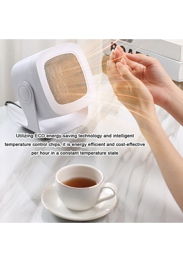 Lemestar Taşınabilir Ptc Seramik Isıtıcı - 400w/800w Ayarlı Hızlı Isınma, Geniş Açılı Üfleme 111 Karakter