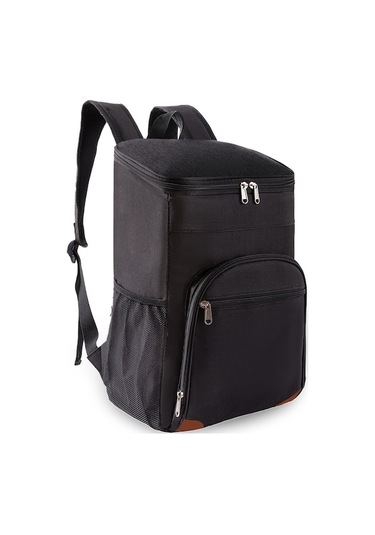 Jzcat- Tun 15 L Soğutucu Sırt Çantası, Sızdırmaz, Soğutucu Siyah