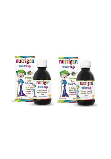 Nutrigen Balık Yağı Şurup 200 ML İkili Paket