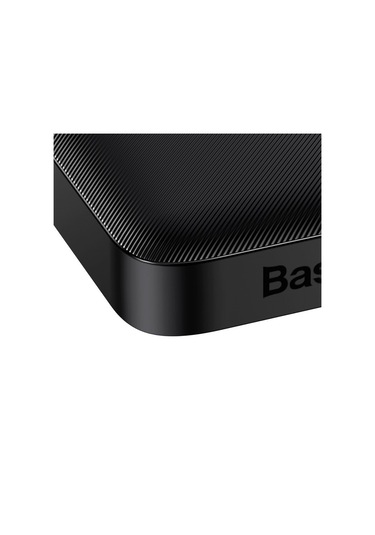 Baseus Bipow 15W Hızlı Şarj 10000 Mah Led Göstergeli Powerbank (155859098)-Siyah