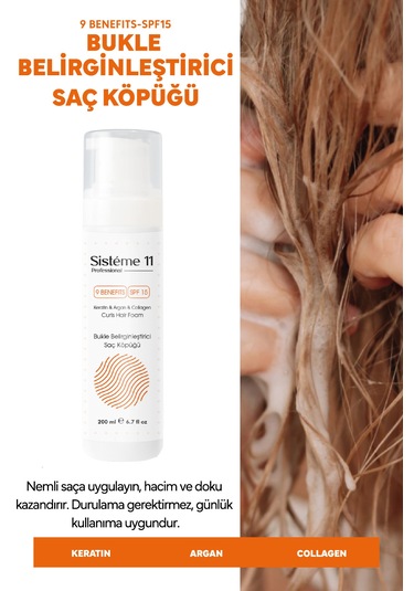Sisteme 11 Bukle Belirginleştirici Köpük 200 Ml