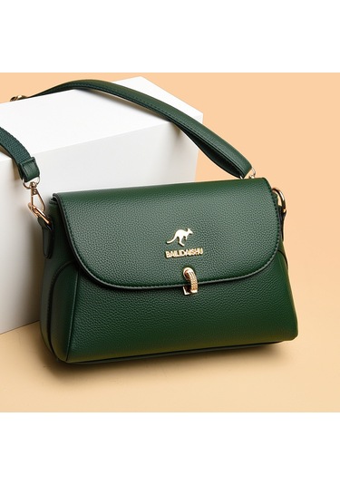 Fransız Küçük Çanta Yeni Dayanıklı Şık Çok Yönlü Çanta Anne Çantası Zarif Üst Düzey Doku Omuz Askılı Çanta Şarap Kırmızısı Ana Resim Rengi Diğer