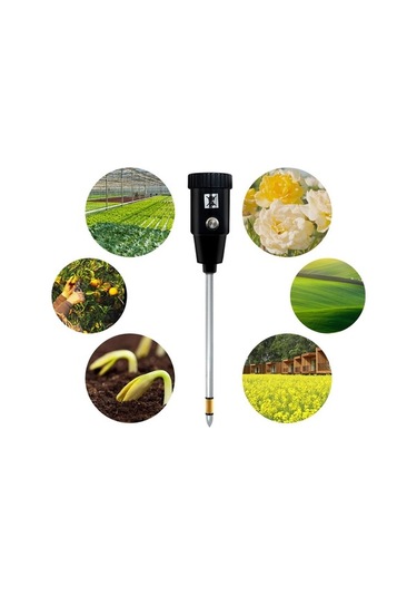 Trendooze Toprak Ph Test Cihazı Ölçer Higrometre Aralığı 3-8 Yoğunluk Ölçer
