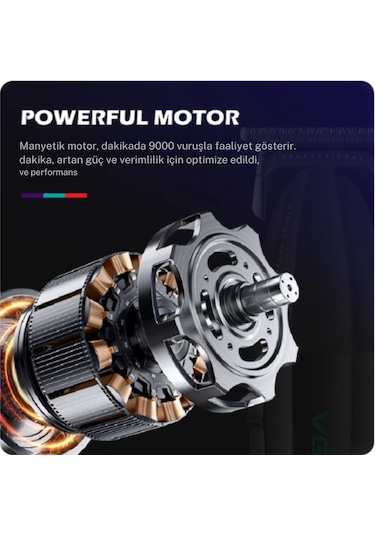 Vgr V-906 DLC T-Blade 9000 Rpm Tıraş Makinesi