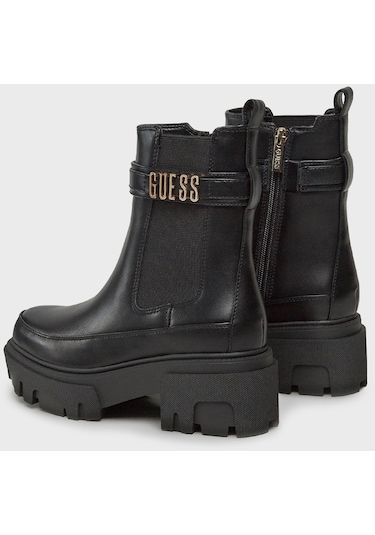 Guess Bayan Bot Fl8yea Ele10 Black Siyah