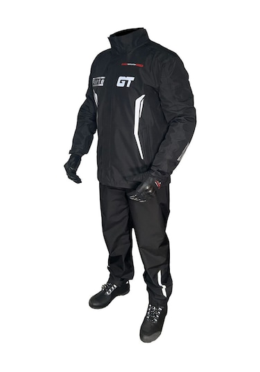 Forte Gt 1140 Alt-üst Takım Yağmurluk Siyah