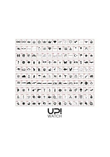 Upwatch İsim Yazılabilir XT Blue And Blue Strap Unisex Kol Saati