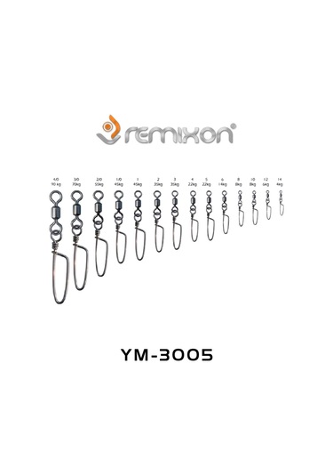 Remixon Ym-3005 Rulmanlı Klipsli Fırdöndü No:6