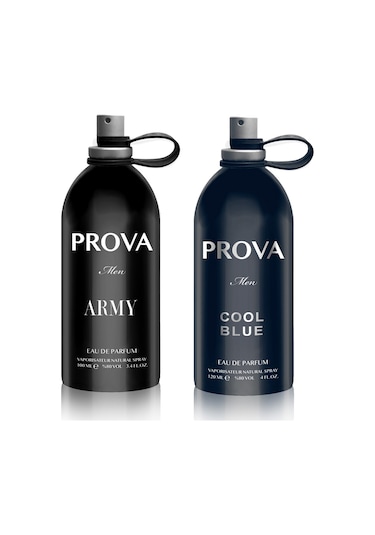 Prova Army 100 ML + Cool Blue Erkek Parfüm Seti EDP 120 ML