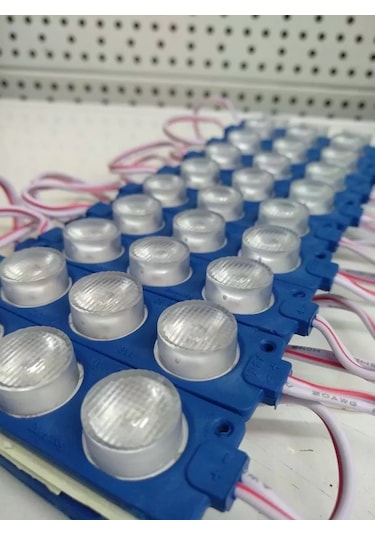 12V Power 3W MAVİ Modül Led 5'Lİ