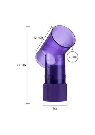 Suntek Saç Fön Makinesi Rüzgar Curl Difüzör Salon Rulo Mor