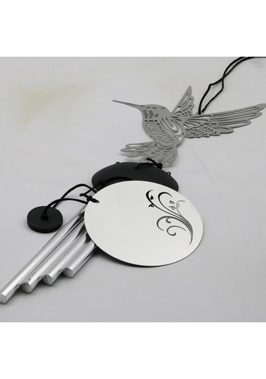 Dolıty Paslanmaz Çelik 4 Çan Rüzgar Çanları Sinek-kuşu