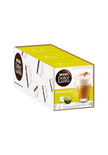 Nescafe Dolce Gusto Cappuccino Kapsül Kahve 3 x 16'lı