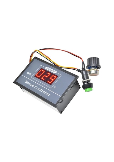 30A 60V Dc Motor Hız Kontrol Devresi Panel Tip Potansiyometre