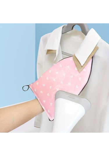 1 Adet Mini Ütü Masası Ve Isıya Dayanıklı Ped - Ütü Oyununuzu Geliştirin Pembe