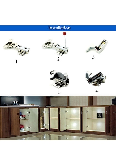 Hallow Mutfak Dolabı Led Sensör Sıcak Beyaz 10 Adet