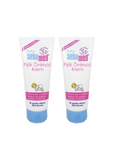 Sebamed Bebe Pişik Krem Önleyici 100 ml 2 Adet