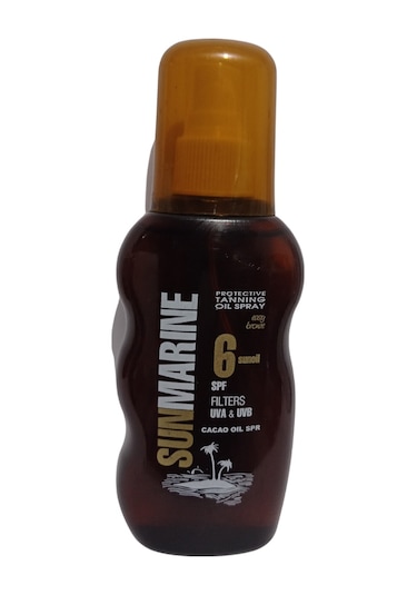 Sunmarine Bronzlaştırıcı SPF 6 Kakao Yağı Sprey 200 ML