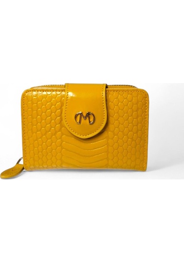 13x9x3 -matmazel Kadın Cüzdan-203210405 Hardal/bej