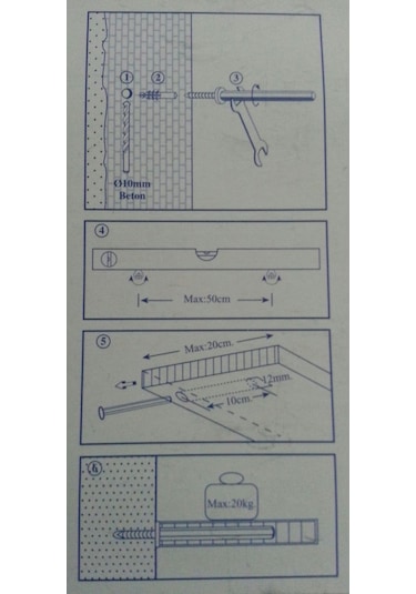 Gizli Raf Tutucu 14 Cm