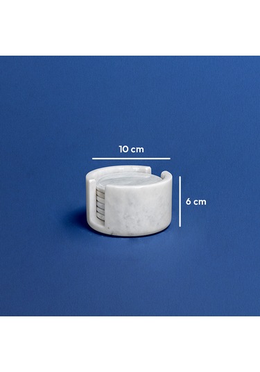 Costa Bardak Altlığı Seti Beyaz