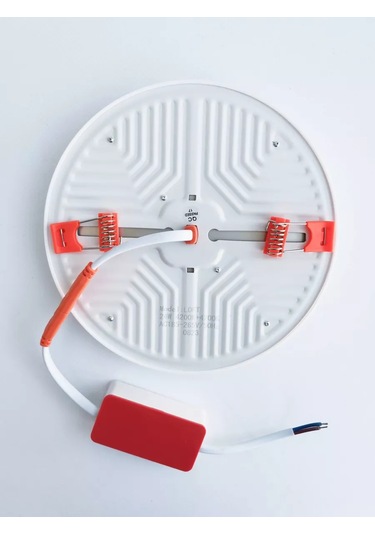 Eks Loft 3 Modlu Yuvarlak 32 W, 3000 Lüks Gömme Lamba 176537985 Beyaz