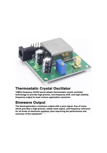 Carrier- Practical Tools, Yüksek Hassasiyetli 10mhz Ocxo