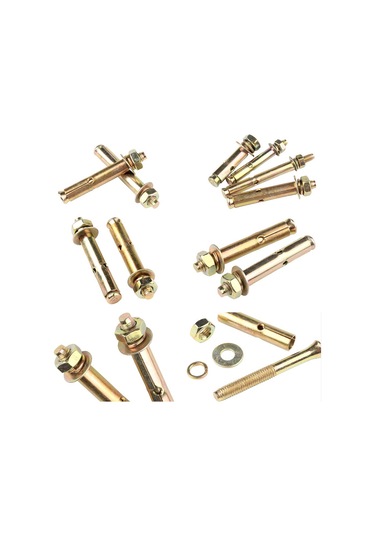 Somun Ve Cıvatalar, Genişleme Cıvataları Harici Altı Somun Genişleme Cıvatası Vidalı Kılıf Ankrajı, M880/10 Parça Renk: M1080/10 Adet