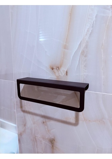 Metal Siyah Havluluk Modern Paslanmaz Çelik Havluluk
