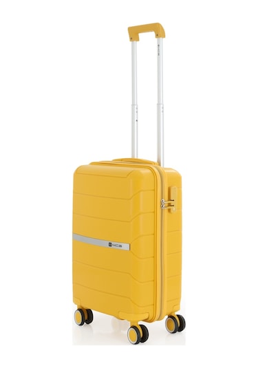 Mçs Polipropilen Valiz V366 55 Cm S20sy100004155 00012 Sarı