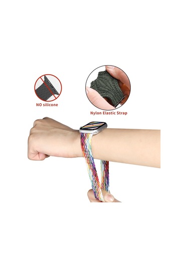 iOS Uyumlu Watch Serisi 9 & 8 & 7 41mm / Se 3 & Se 2 & Se & 4 40mm / 3 & 2 & 1 38mm, Uzunluk: 145mm