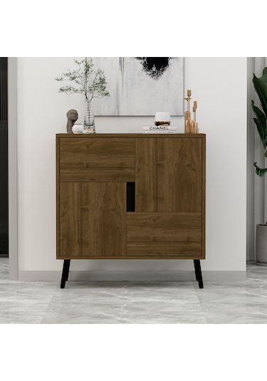 Darien Ç001 Çok Amaçlı Dolap Ceviz