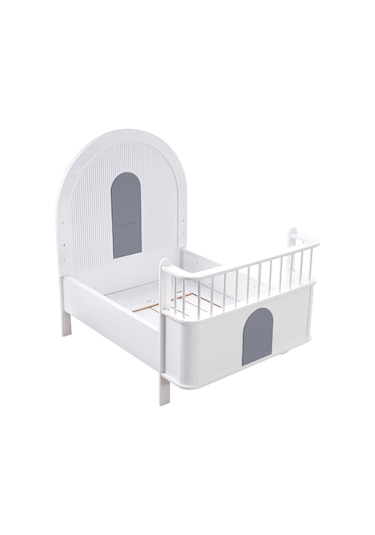 Mdf Beşik, Venüs Büyüyen Beşik 90x130 - Venüs Karyola 90x190 Beyaz