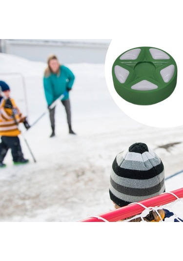 Homyl Buz Hokeyi Topu Açık Hava Yedek Oyun Sporları Yeşil Yeşil