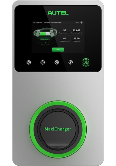 Autel Maxi Changer AC Wallbox 22 KW Kablosuz Soketli Elektrikli Araç Şarj İstasyonu