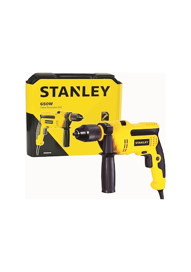 Stanley STDH6513CK 650 W 13 MM Profesyonel Darbeli Matkap